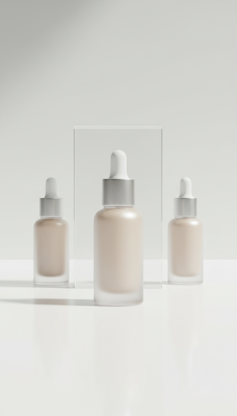 Luminous renewal serum with peptides