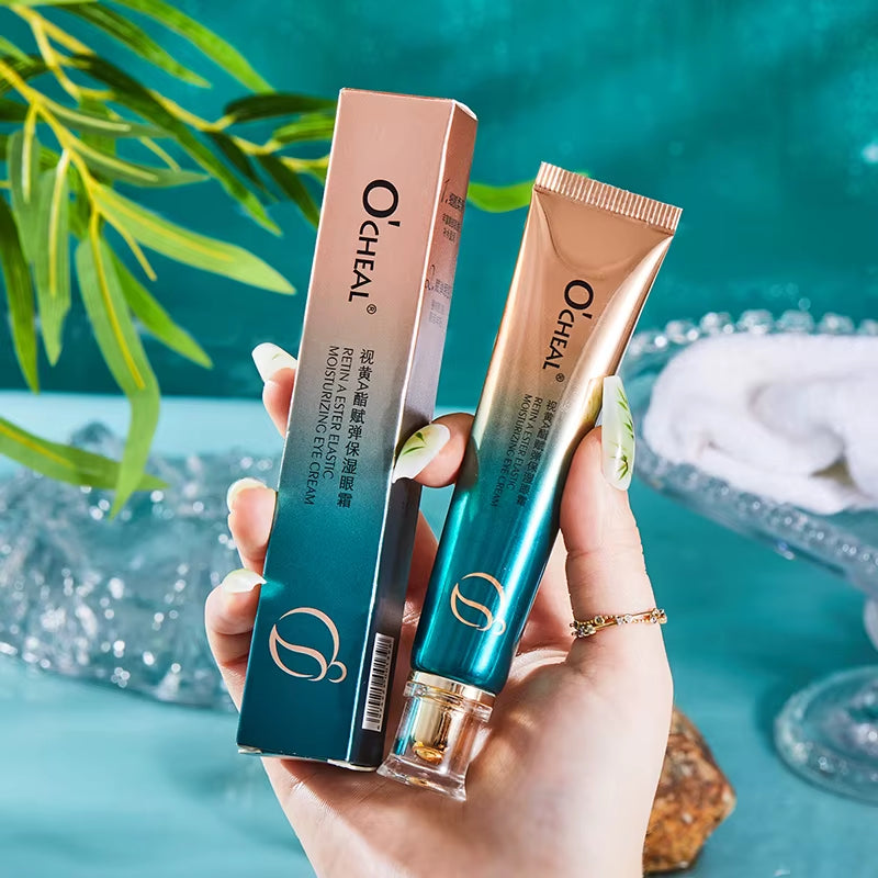 OCHEAL Eye Moisturizing Cream Fades Fine Lines anti Dark Circles Eye Serum Remove Eye Bag Puffiness Anti-Aging Firmness Eye Care