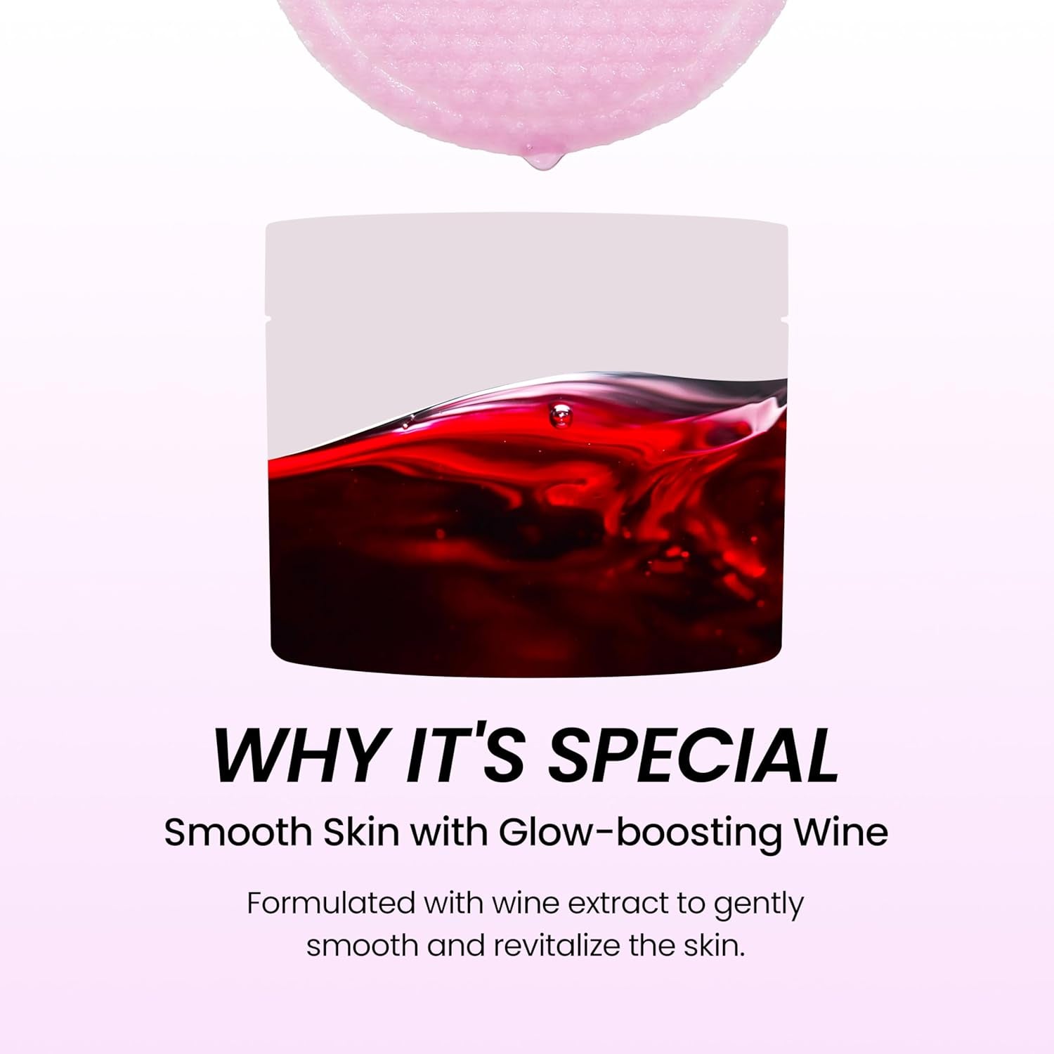 Bio-Peel Gauze Peeling Wine - 2-In-1 Physical + PHA Exfoliating Pads with Red Wine & Resveratrol for Firmer, Smoother, Glowing Skin, Korean Skin Care 30 Count