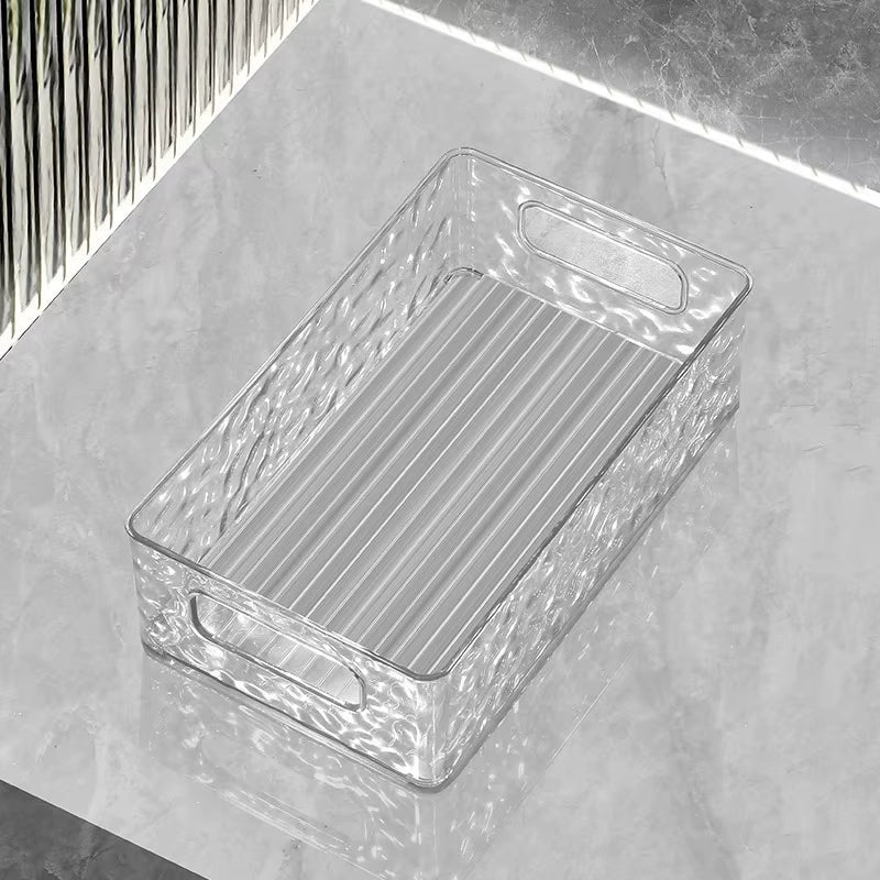 Stackable Storage Box, Acrylic Organizer, Cosmetic Organizer for Cosmetics and Beauty Products for Dressers, Bathrooms, Cabinets