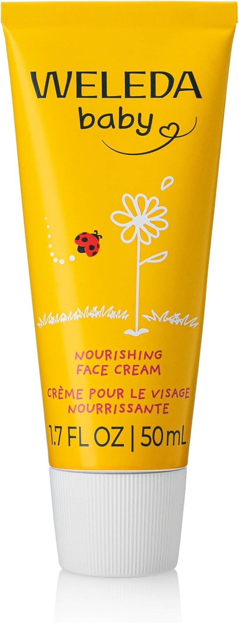 Baby Calendula Nourishing Face Cream, 1.7 Fluid Ounce, Plant Rich Moisturizer with Calendula and Lanolin