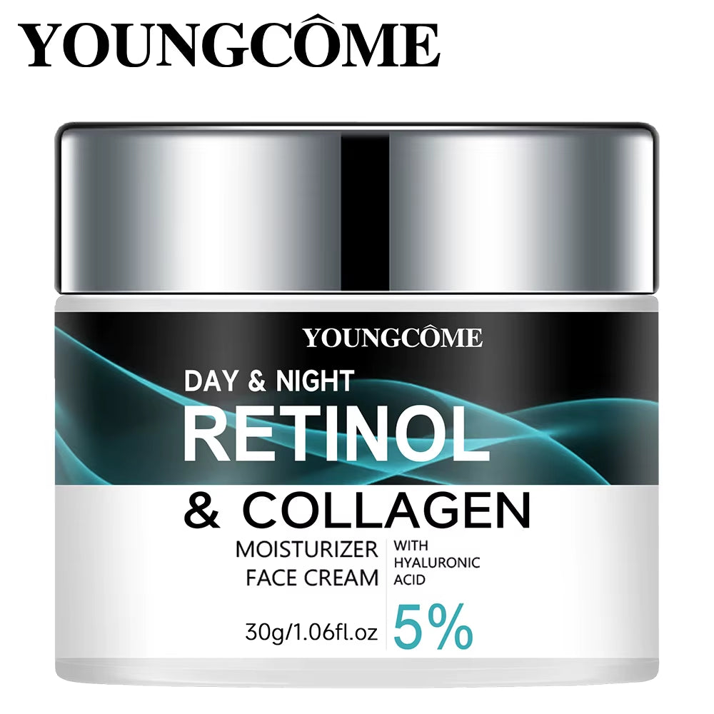 Retinol Cream Promotes Skin Elasticity and Luster Nourishing and Locking Moisture to Improve Skin Texture