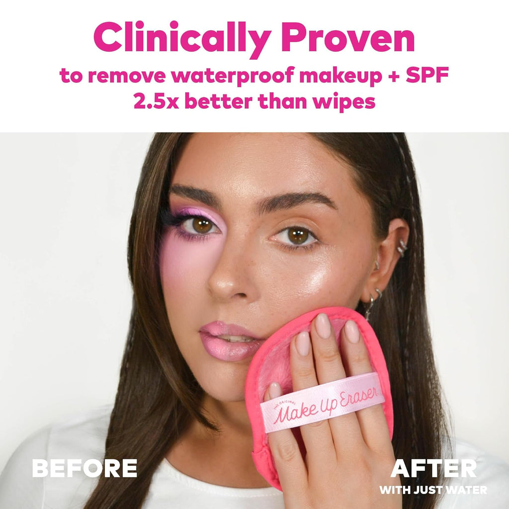 The Original  PRO, Effortlessly Remove All Makeup Using Only Water, Including Waterproof Mascara, Eyeliner, Foundation, Lipstick, Sunscreen,And More! Queen Purple, 1 Ct.