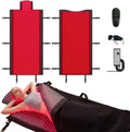 Extra Large Red Light Therapy Mat, 2570 High-Density Leds Full Body Red Light Therapy, 660Nm & 850Nm Dual Wavelengths, Foldable Red Light Therapy Blanket with Timer,74.6" X 33.3"