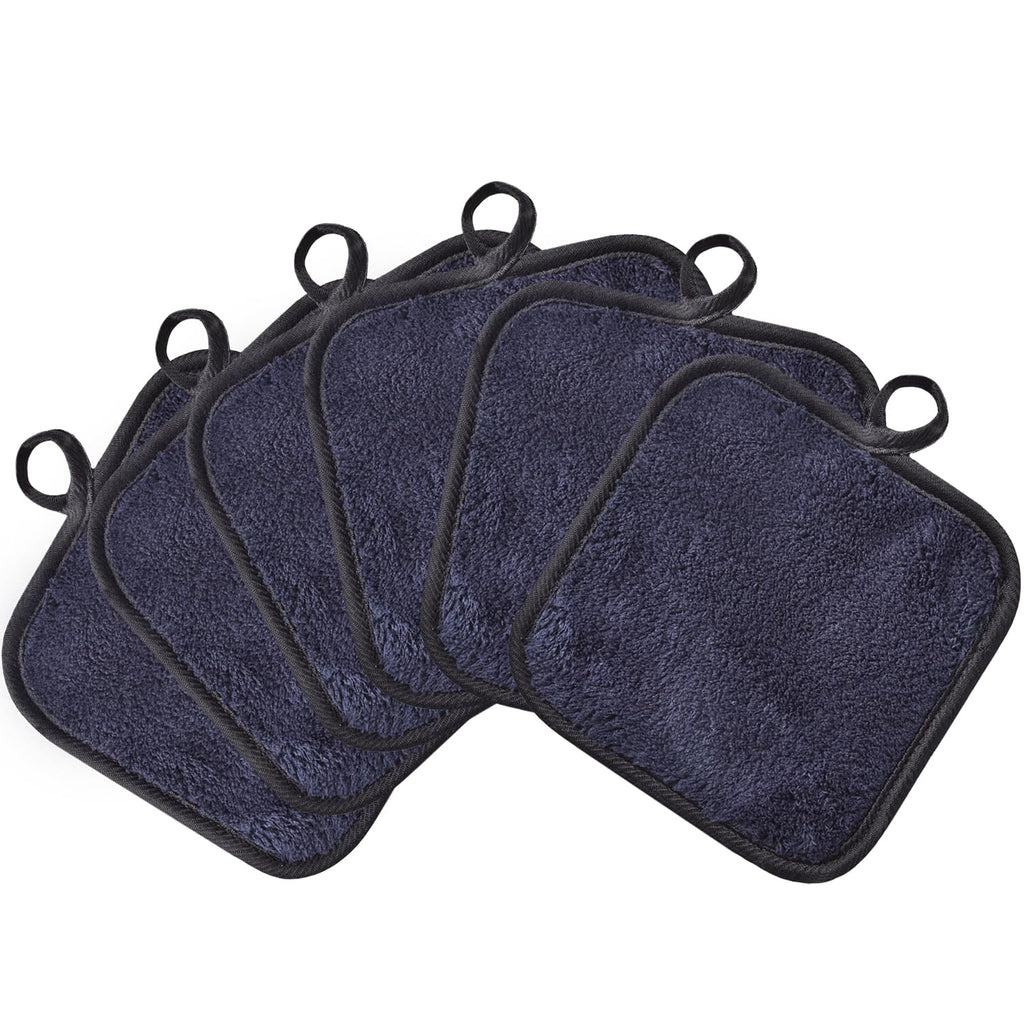 Makeup Remover Cloths Face Pads Reusable Microfiber Facial Cleansing Cloths | Makeup Remover Cloths for Face, Eye, Lips Washcloths