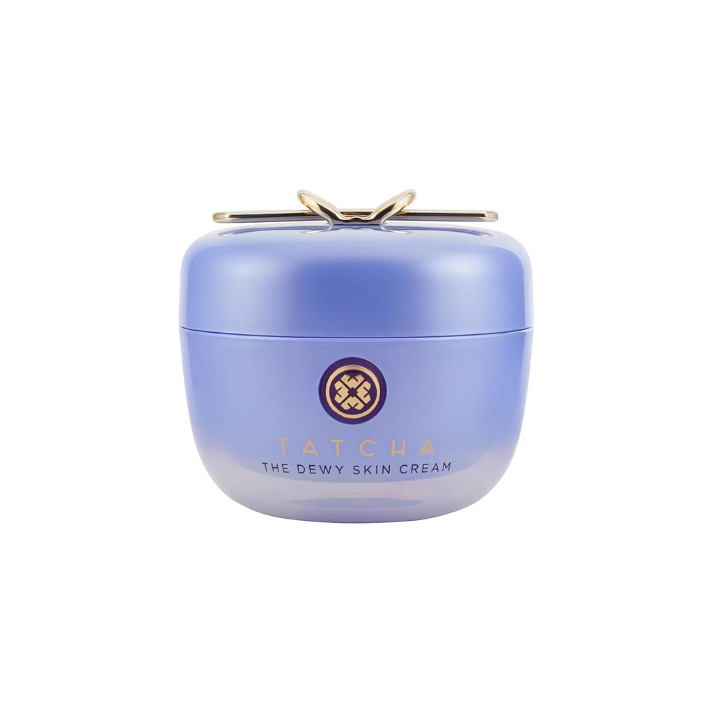 TATCHA the Dewy Skin Cream, Rich Plumping Moisturizer with Hyaluronic Acid | Improves Skin Barrier, Reduces Fine Lines, Plumps, & Hydrates Dry Skin with Hyaluronic Acid, Hadasei-3, & Biomimetic Squalane