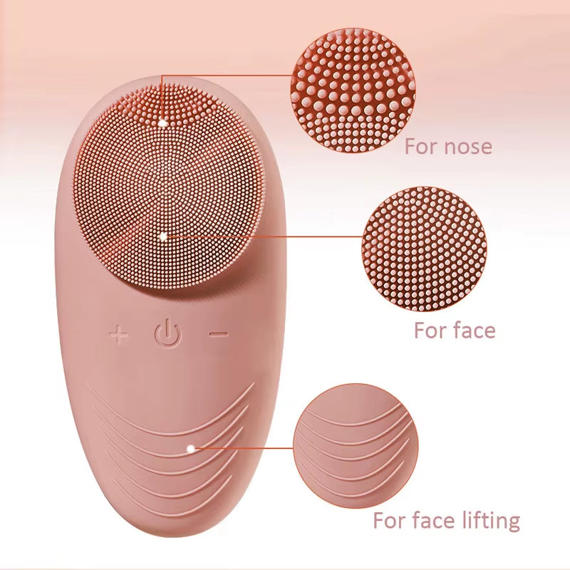 Private Label Waterproof Silicone Facial Cleansing Brush Manufacturer Beauty Products Beauty Face Cleansing for Women