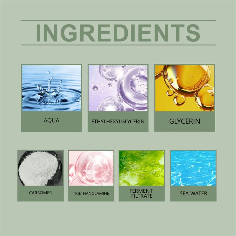 Seaweed Deep Repair Mask Restore Facial Skin Elasticity Hydration Plump Moisturizing Face Care Beauty Products Korean Cosmetics