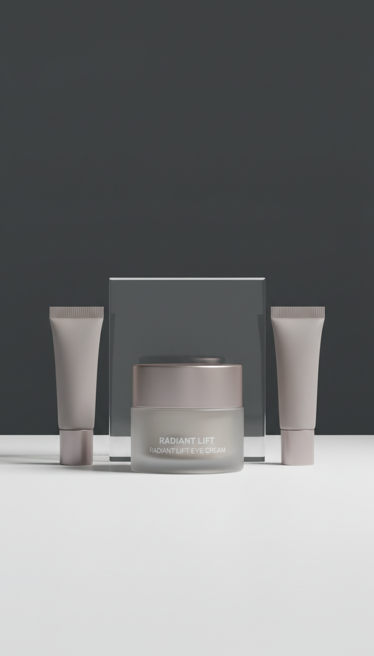Radiant lift eye cream with caffeine