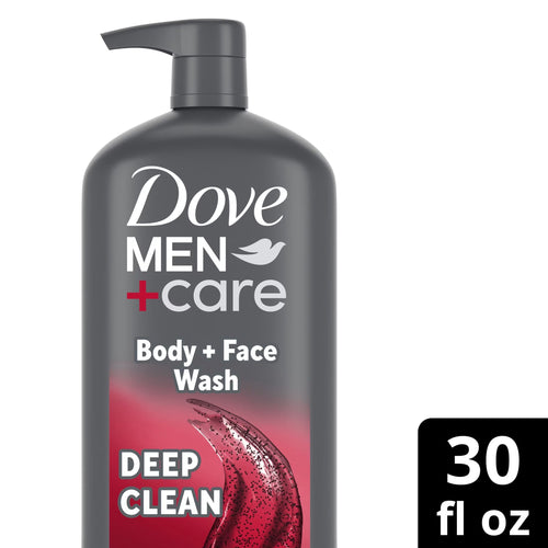 Body and Face Wash for Men, Exfoliating Deep Clean with 24-Hour Nourishing Micromoisture Technology Body Wash, ,30 Fl Oz