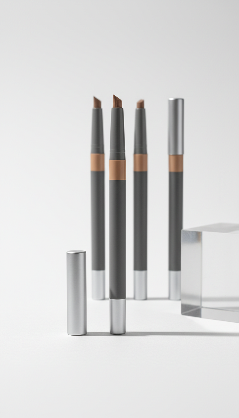 Precision defining brow pencil with ultra-fine tip