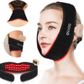Red Light Therapy Device for Chin, 8 Color LED Red Light Therapy for Neck near Infrared Light Therapy 660Nm 880Nm Led Wrap