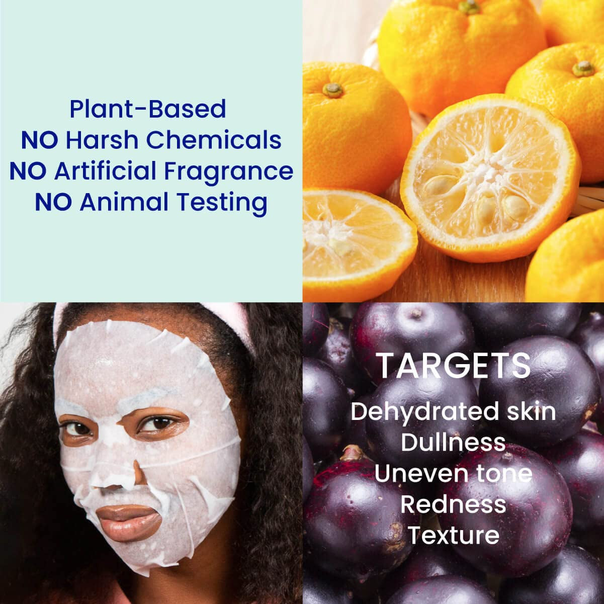 Everyday 8 Korean Face Mask Variety Pack, 16 Count | Sheet Mask Set for All Skin Types, Moisturizing, Brightening, Soothing & Glowing, Gift for Women & Teens, K Beauty Skin Care