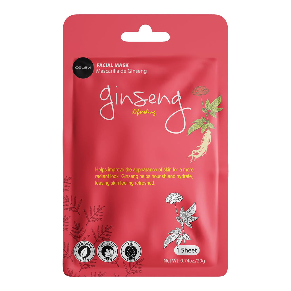 Celavi Essence Facial Face Mask Paper Sheet Korea Skin Care Moisturizing 12 Pack (Mix - 2 of Each) | Twelve Korean Essence Masks for Men, Two Each of Six Formulas. Charcoal, Tea Tree, Cucumber, Honey, Avocado, Pomegranate.