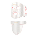Led Red Light Therapy Face & Neck Mask, 7 Colors Led Light Therapy Facial Mask, Infrared Red Light Therapy Mask, Infrared Light Skin Rejuvenation(White) | 7 Colors Led Light Therapy Facial Mask, Infrared Red Light Therapy Mask, Infrared Light Skin Rejuven