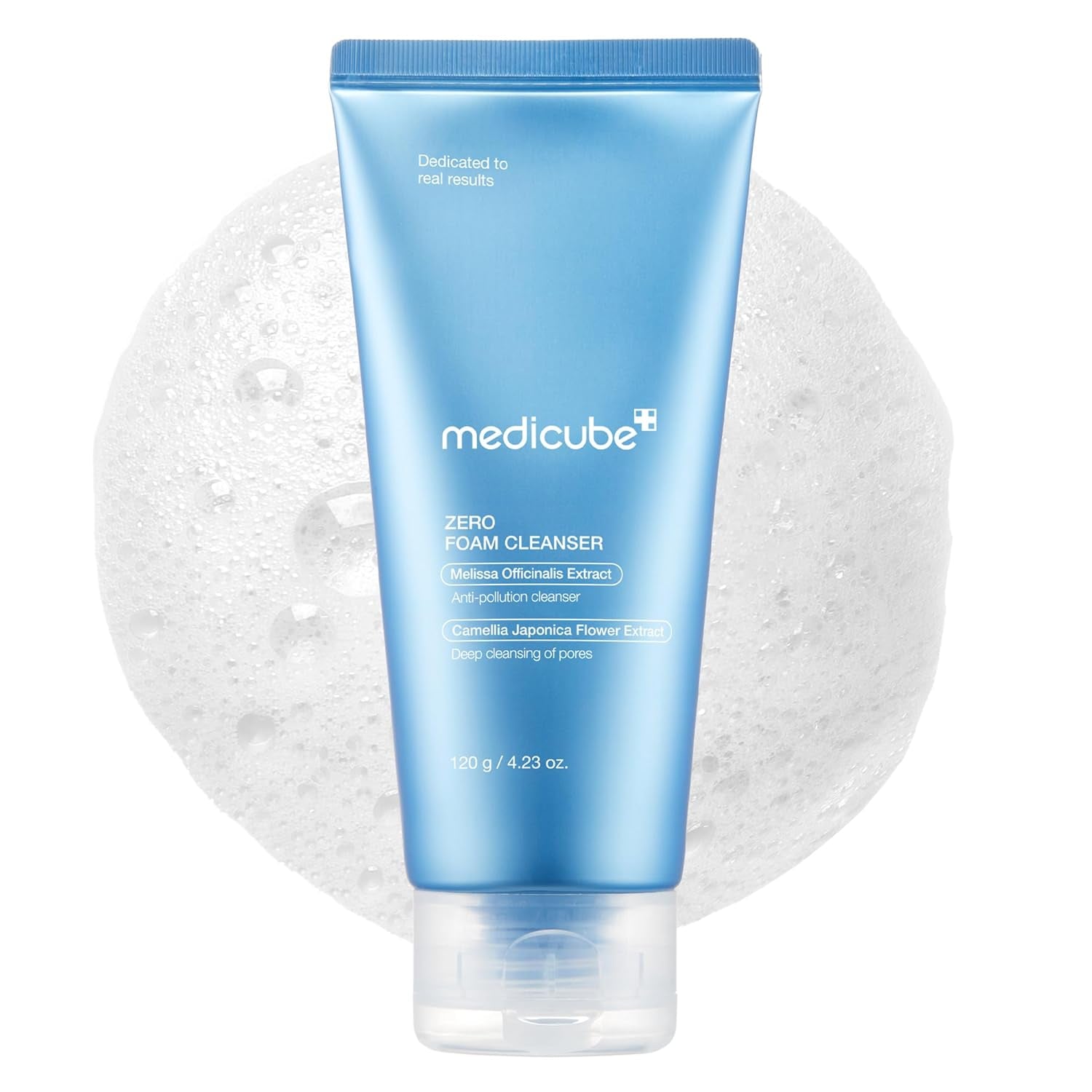 Facial Cleanser Zero Foam Cleanser for Pore & Excess Oil Care | Daily Gentle Cleansing Foam | Excess Sebum Control, Hydration, Pore Minimization | Korean Skincare, Sensitive Skin, 4.23 Oz